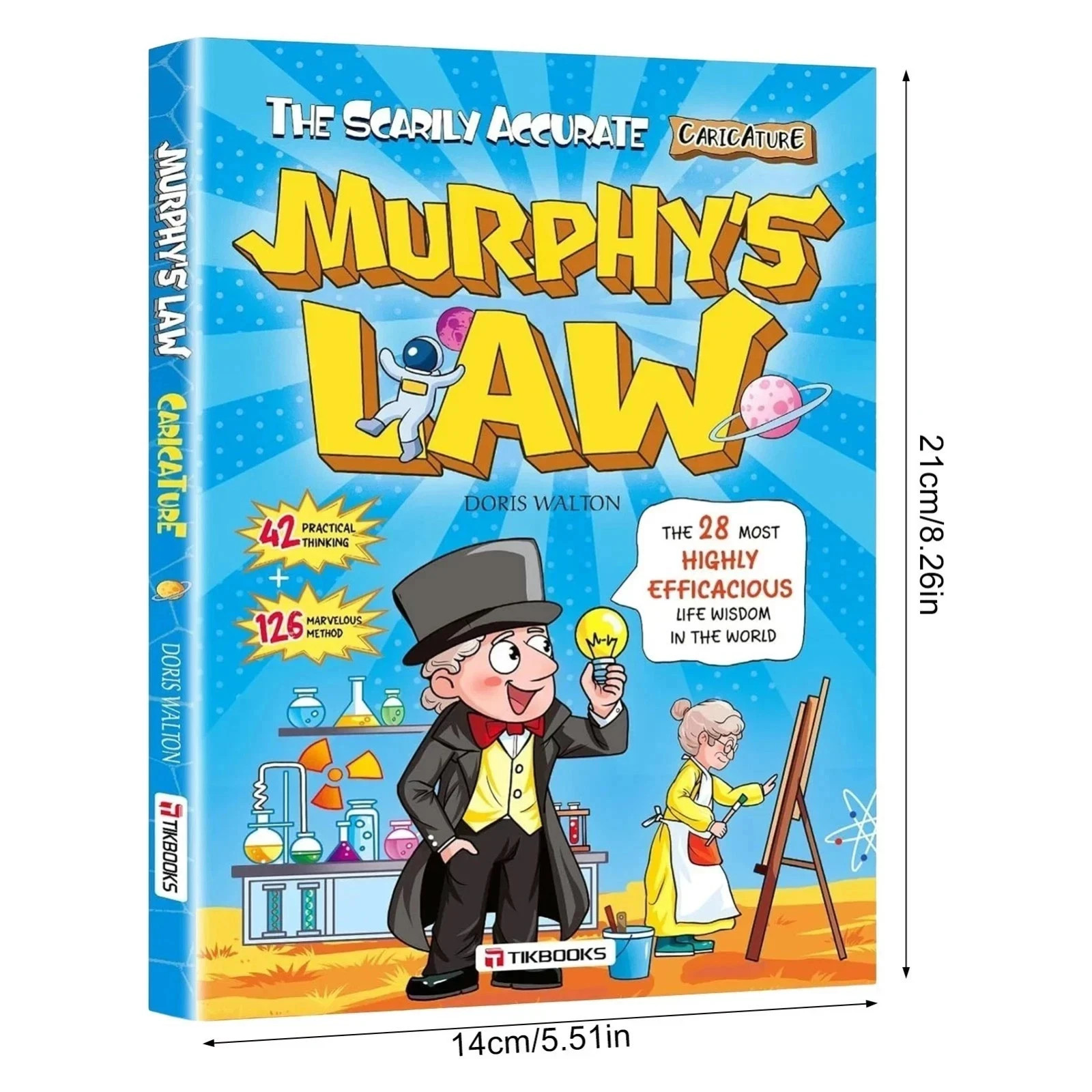 Murphy’s Law Learning Book for Kids 8-12 with 128 Pages Paperback Illustrated