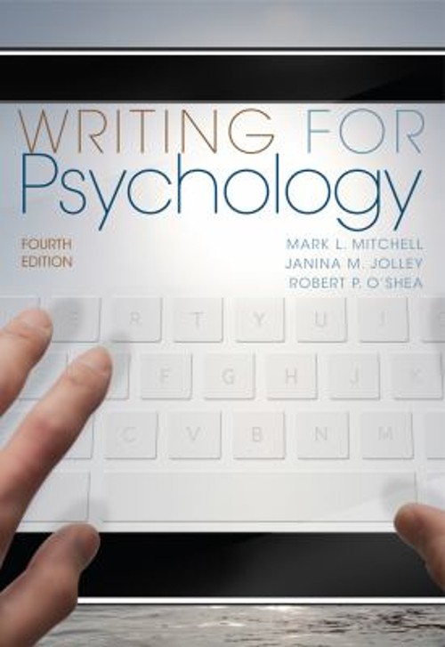 Writing for Psychology Mark, Jolley, Janina, O'Shea, Rob