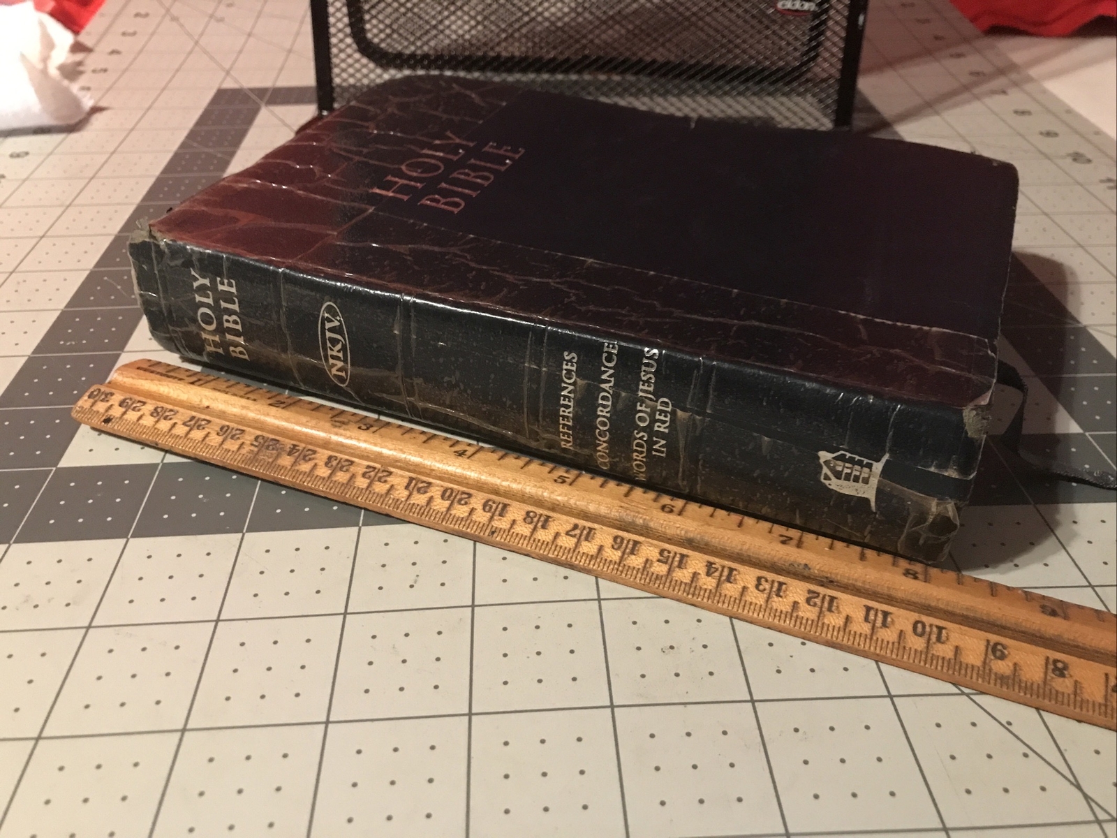 Vintage 1988 Thomas Nelson Holy Bible NKJV Center Column Reference Edition Rare