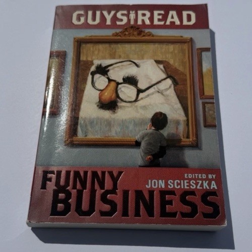 Guys Read: Funny Business – Scieszka, Jon – VERY GOOD FAST FREE Shipping