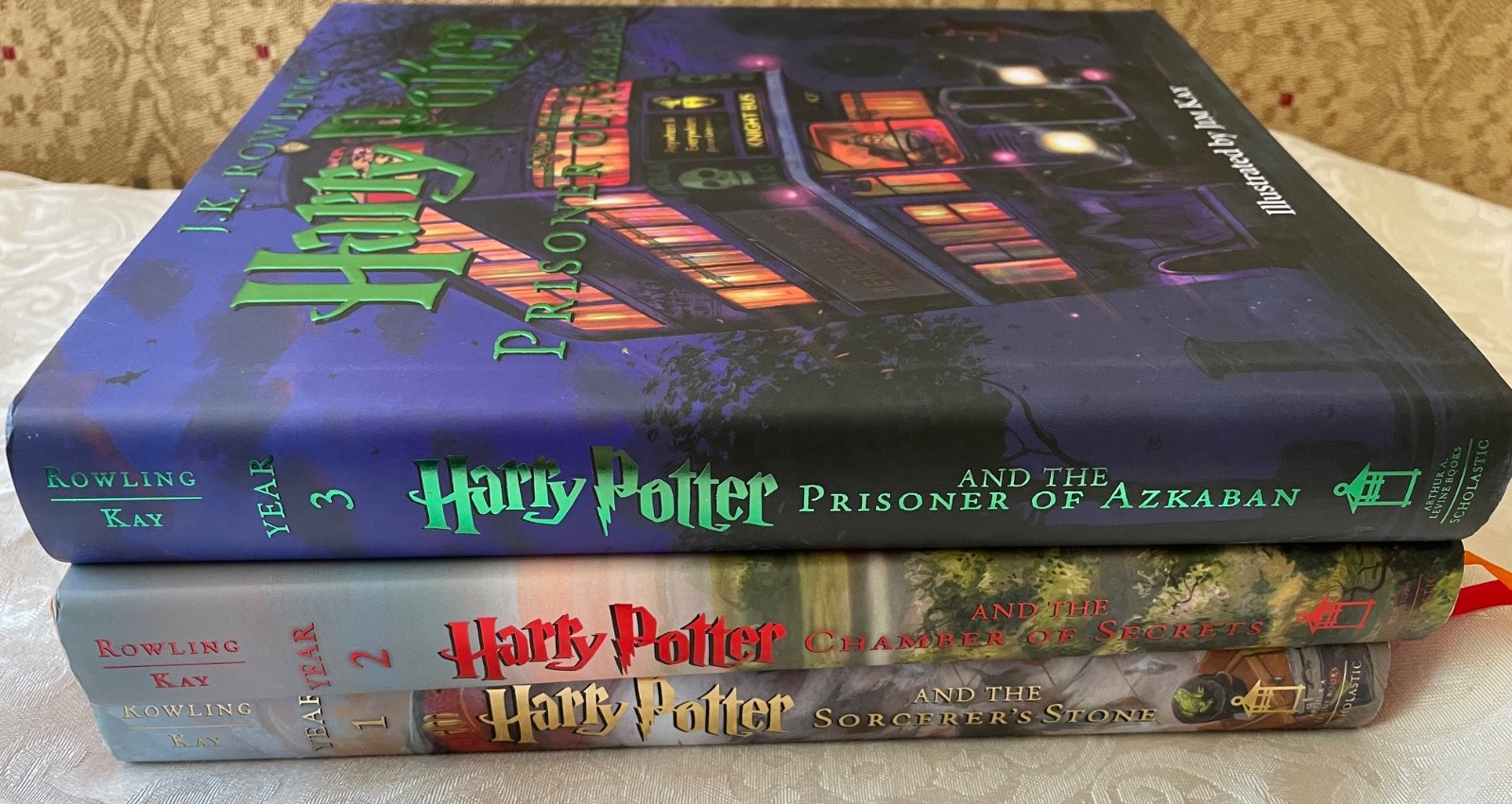 JK Rowling Harry Potter: The Illustrated Editions Years 1-3: 3 Set Pack Jim Kay