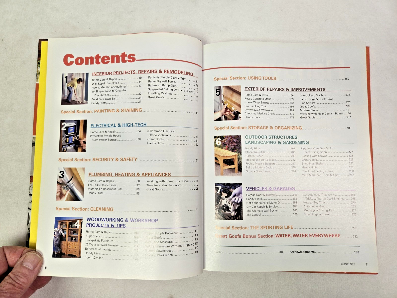 2013 The Family Handyman “Home Improvement” Hard Cover Book 288 Pages Near Mint