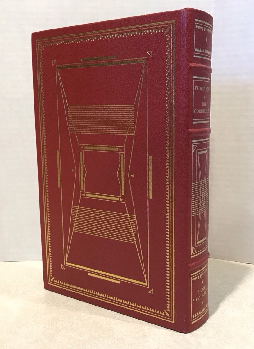 THE COUNTERLIFE By Philip Roth (Franklin Library Signed 1st Edition 1986 NEW HC
