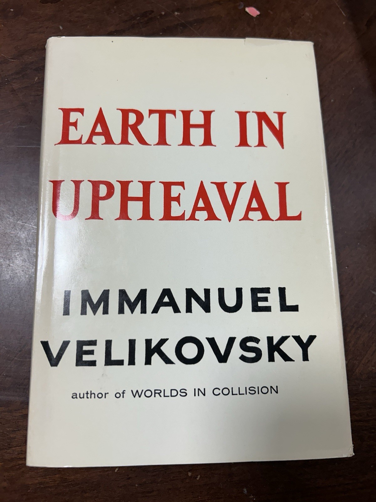 3 HC/DJ MMANUEL VELIKOVSKY, Worlds Collision,Earth In Upheaval, Ages In Chaos