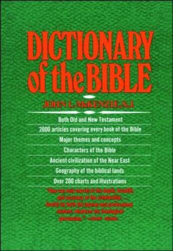 Dictionary Of The Bible – Paperback By Mckenzie, John L. – VERY GOOD
