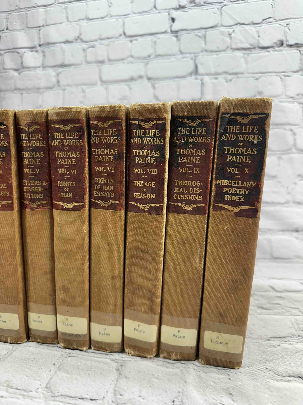 The Life and Works of Thomas Paine (Patriots Edition) [1925]