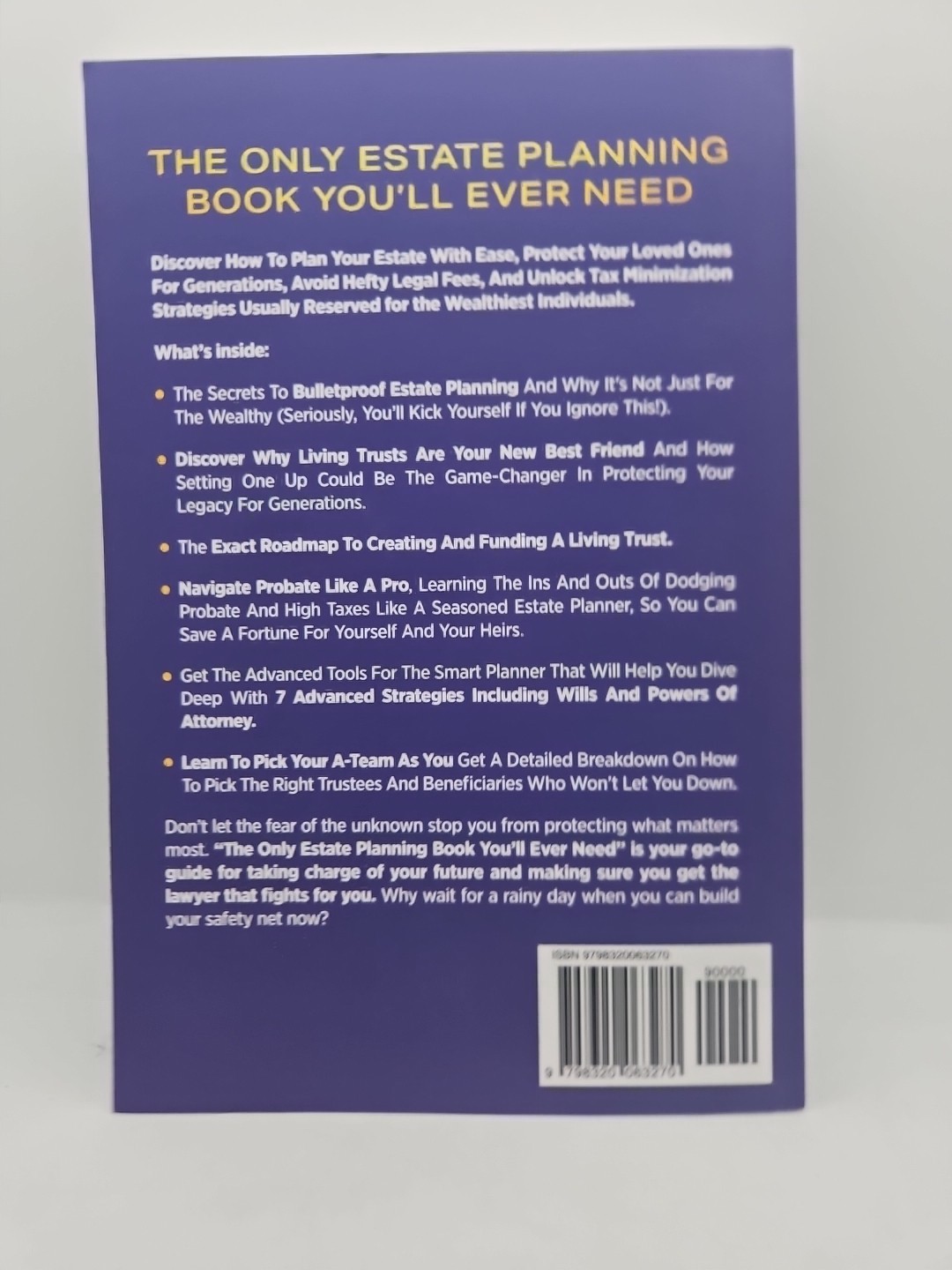The Only Estate Planning Book You’ll Ever Need: How to Org… by Monroe, Garrett