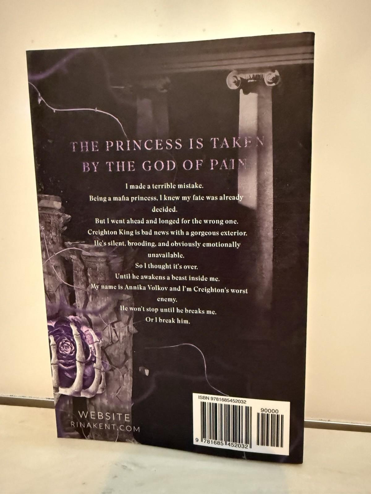 Special Edition Print Trade Paperback .. God of Pain (Legacy of Gods #2) R Kent