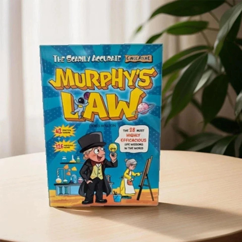 Murphy’s Law Learning Book for Kids 8-12 with 128 Pages Paperback Illustrated TL