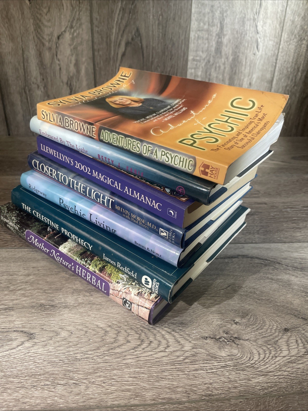 Book Lot Of 7 Pseudoscience NDE Clairvoyant Psychic Herbal