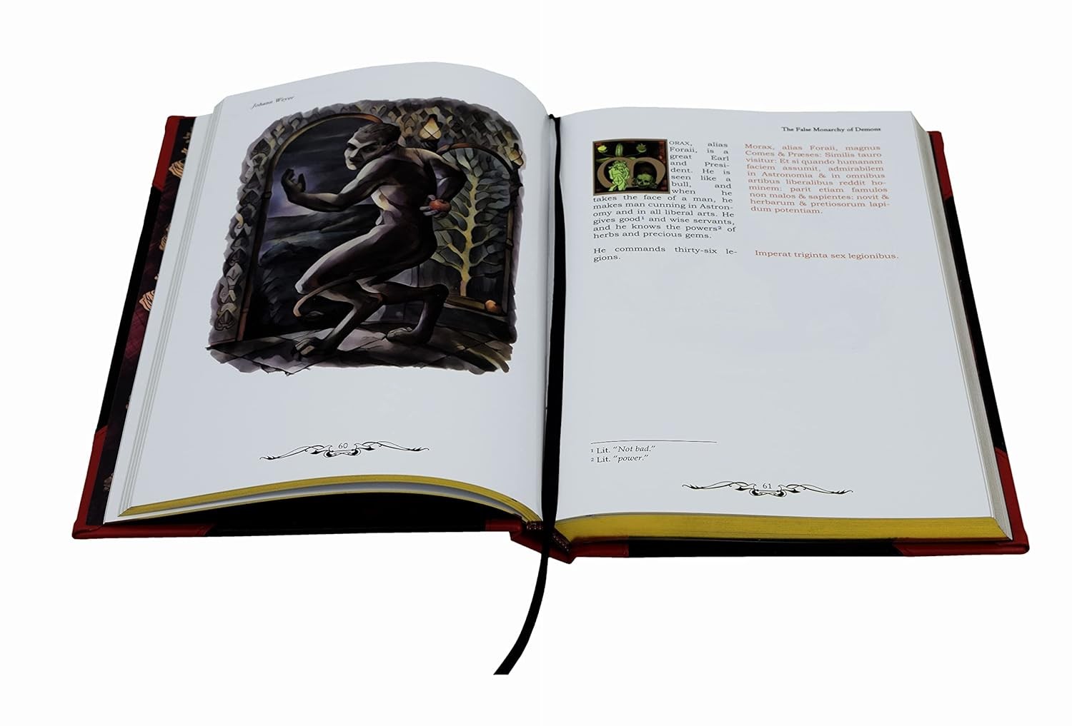 The False Monarchy of Demons Deluxe Edition Leather Bound