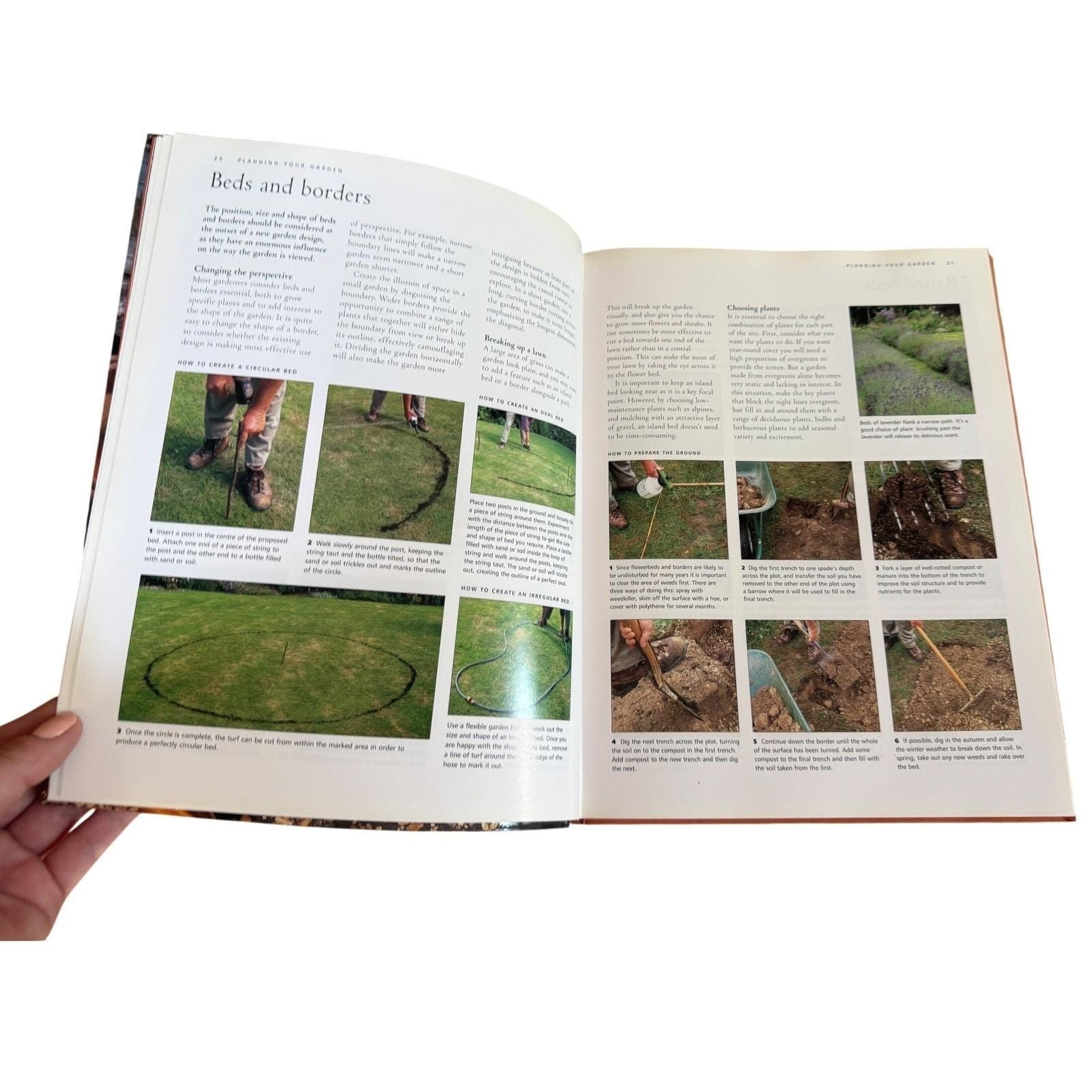 How to Garden Book Jonathan Edwards Gardening Encyclopedia Vtg 2002 Hardcover