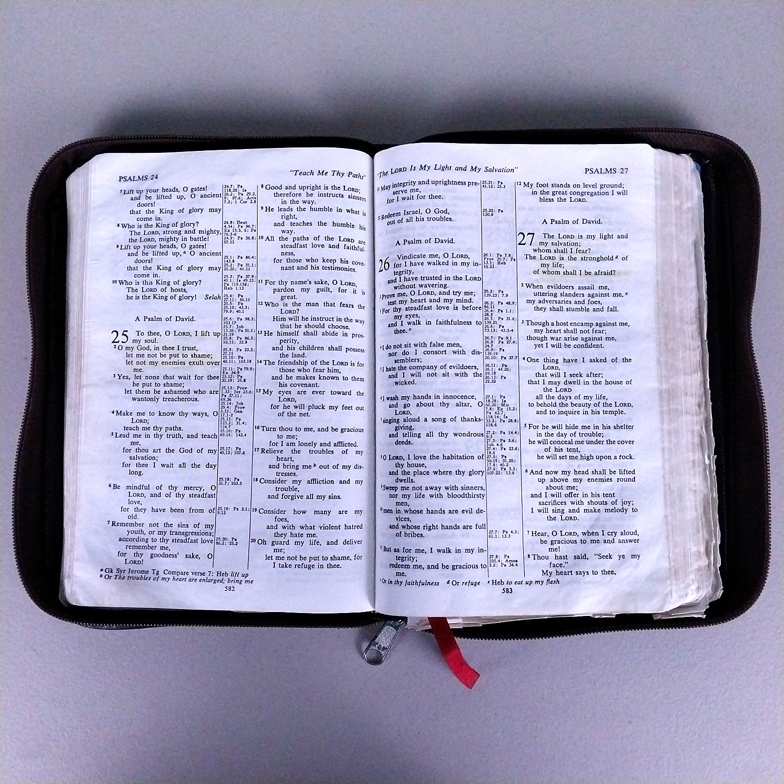 Holy Bible Red Letter Revised Standard Version – 1972 Nelson 4807 Second Edition
