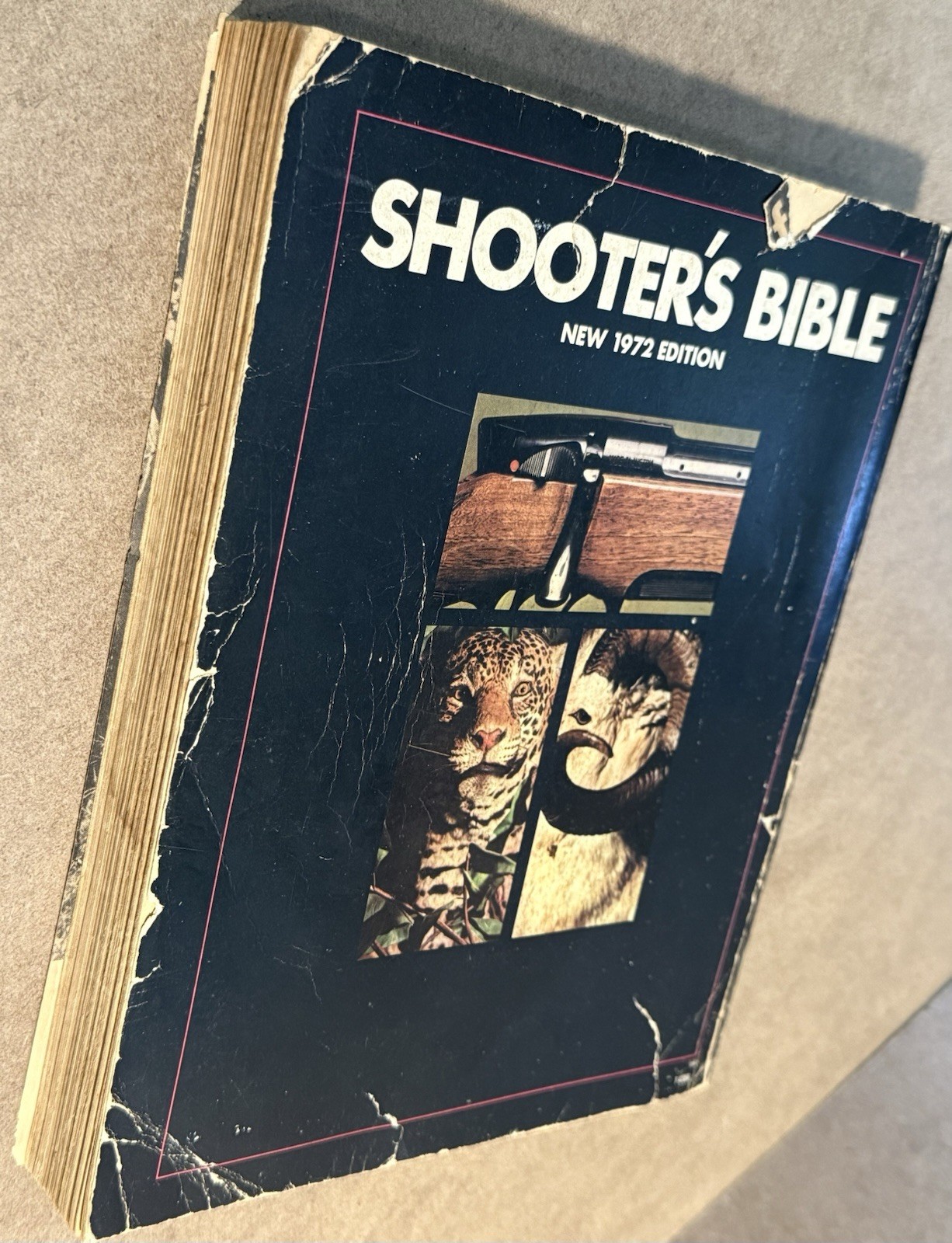 Shooter’s Bible No. 63 1972 Edition Vintage Firearms Reference Book 576 Pages