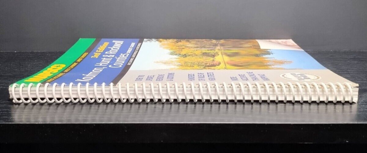 MAPSCO Kaufman Hunt Rockwall Counties 3rd Ed Street Guide Texas 50 Cities Maps
