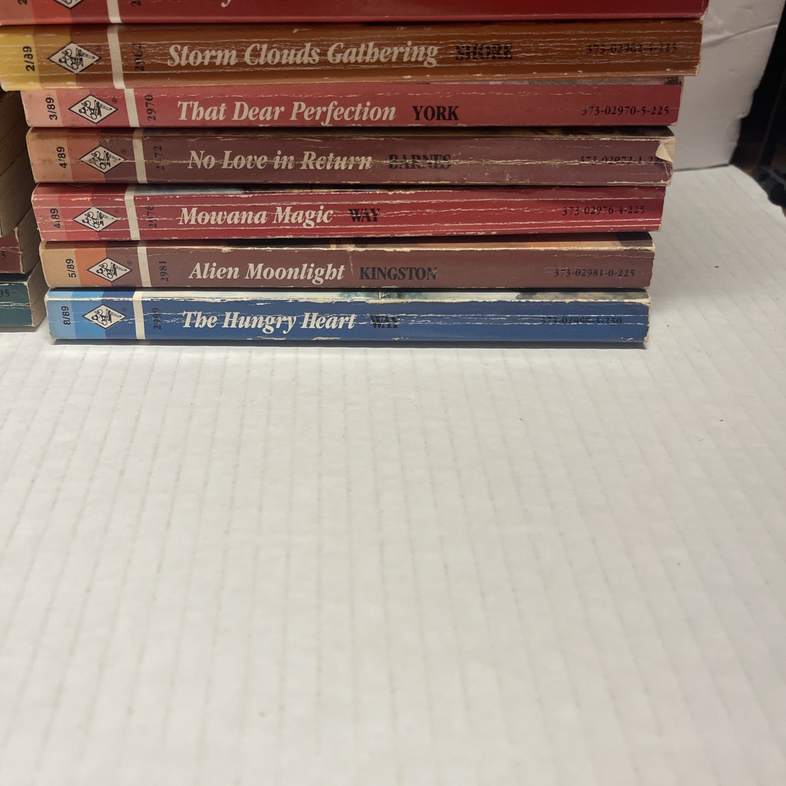 Harlequin Romance Paperback Books 1980s Mixed Authors Lot Of 38 As Shown
