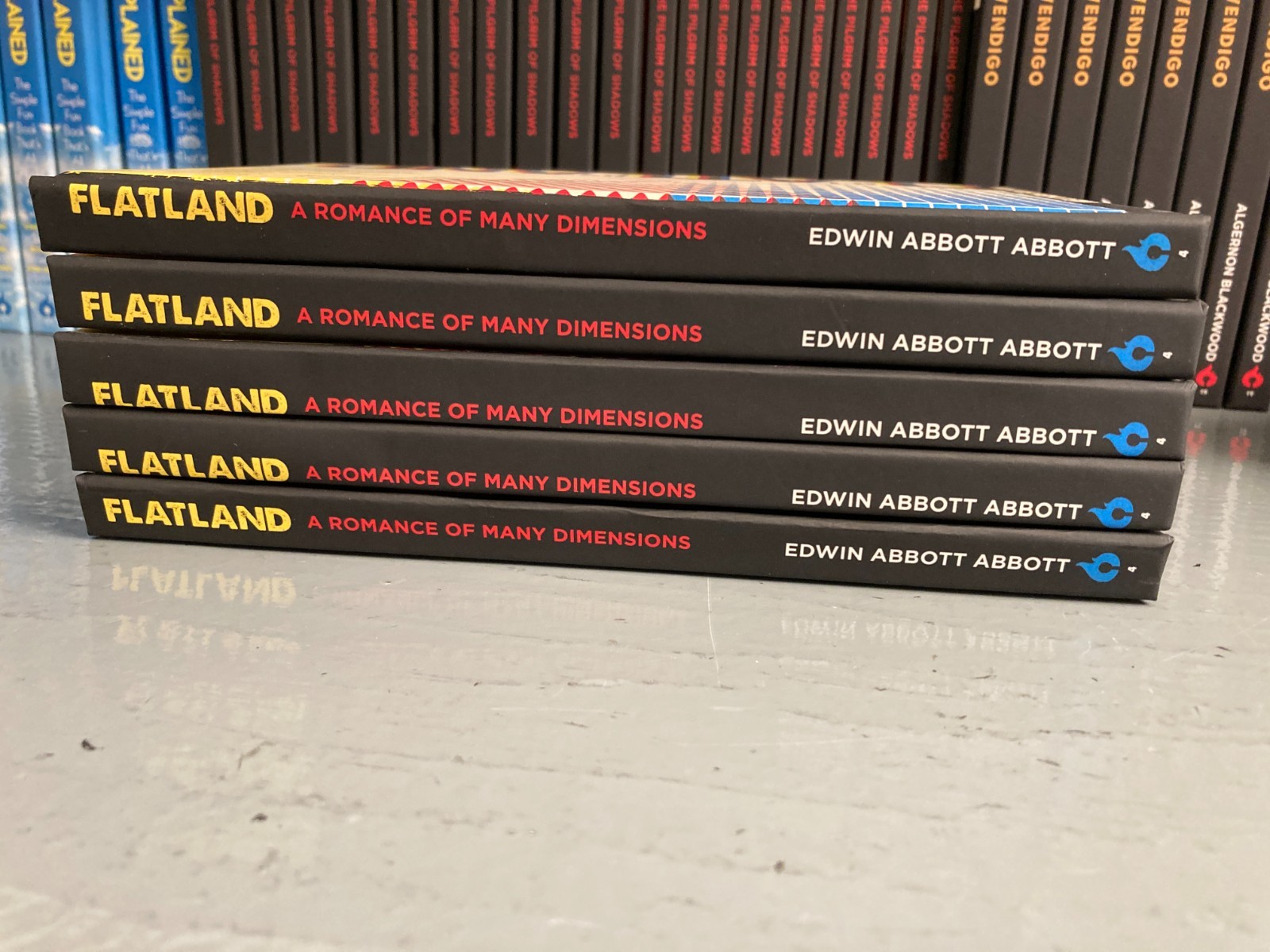 Flatland by Edwin Abbott Abbott (Heathen Edition) HC MISPRINTED MISFIT