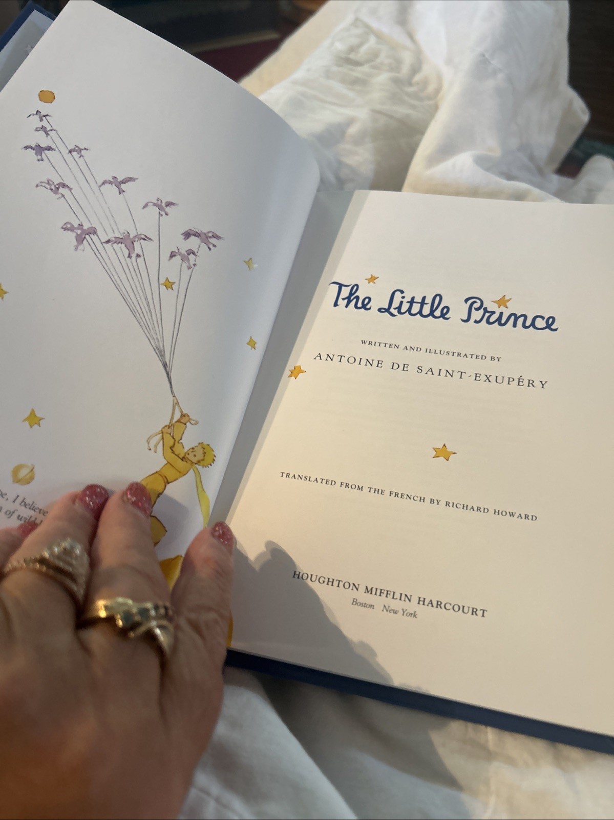 The Little Prince – HC 2000 By Antoine de Saint-ExupÃ©ry – VERY GOOD