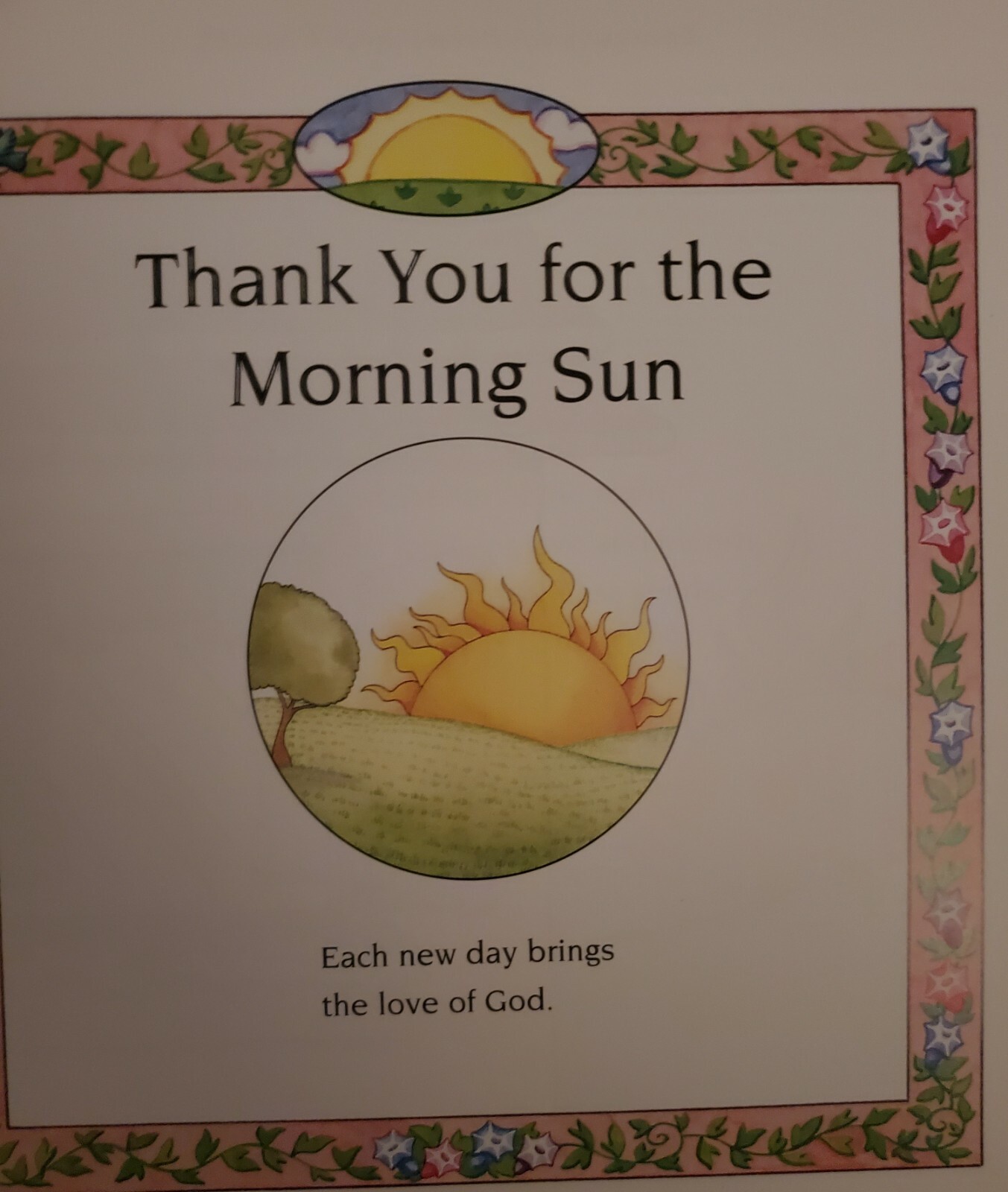 Poems and Prayers for Children by Lynne Suesse Illustrated Gold Edge Pages