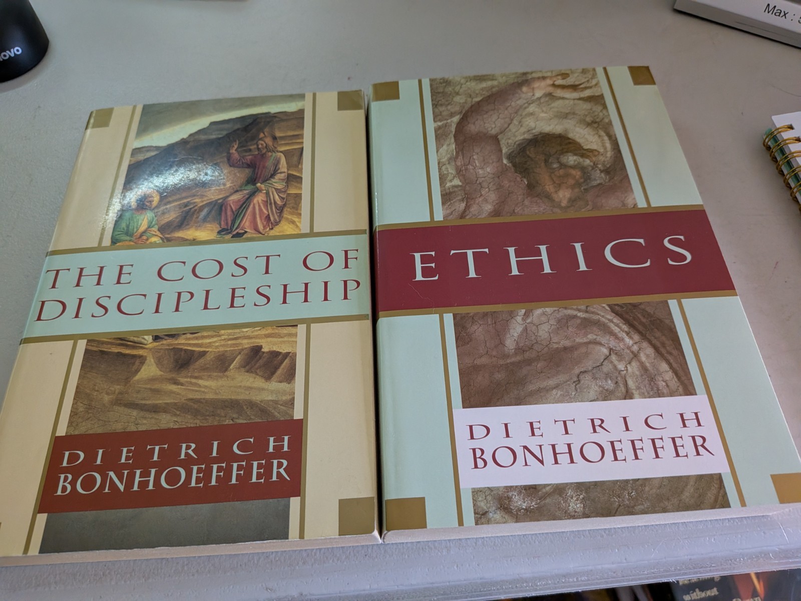 2 Book Set! Ethics & Cost Of Discipleship By Bonhoeffer, Dietrich, PB, Good