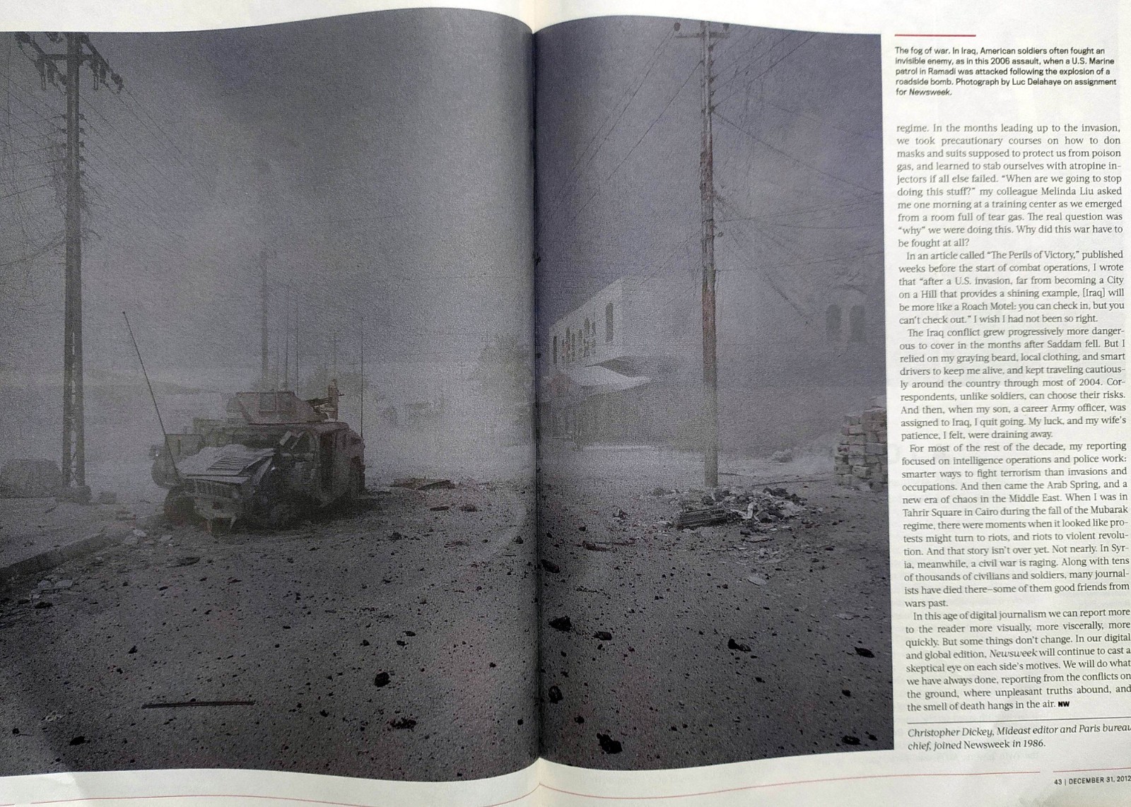 Newsweek #LASTPRINTISSUE Dec 31 2012 Historic Last Print Issue Final Edition