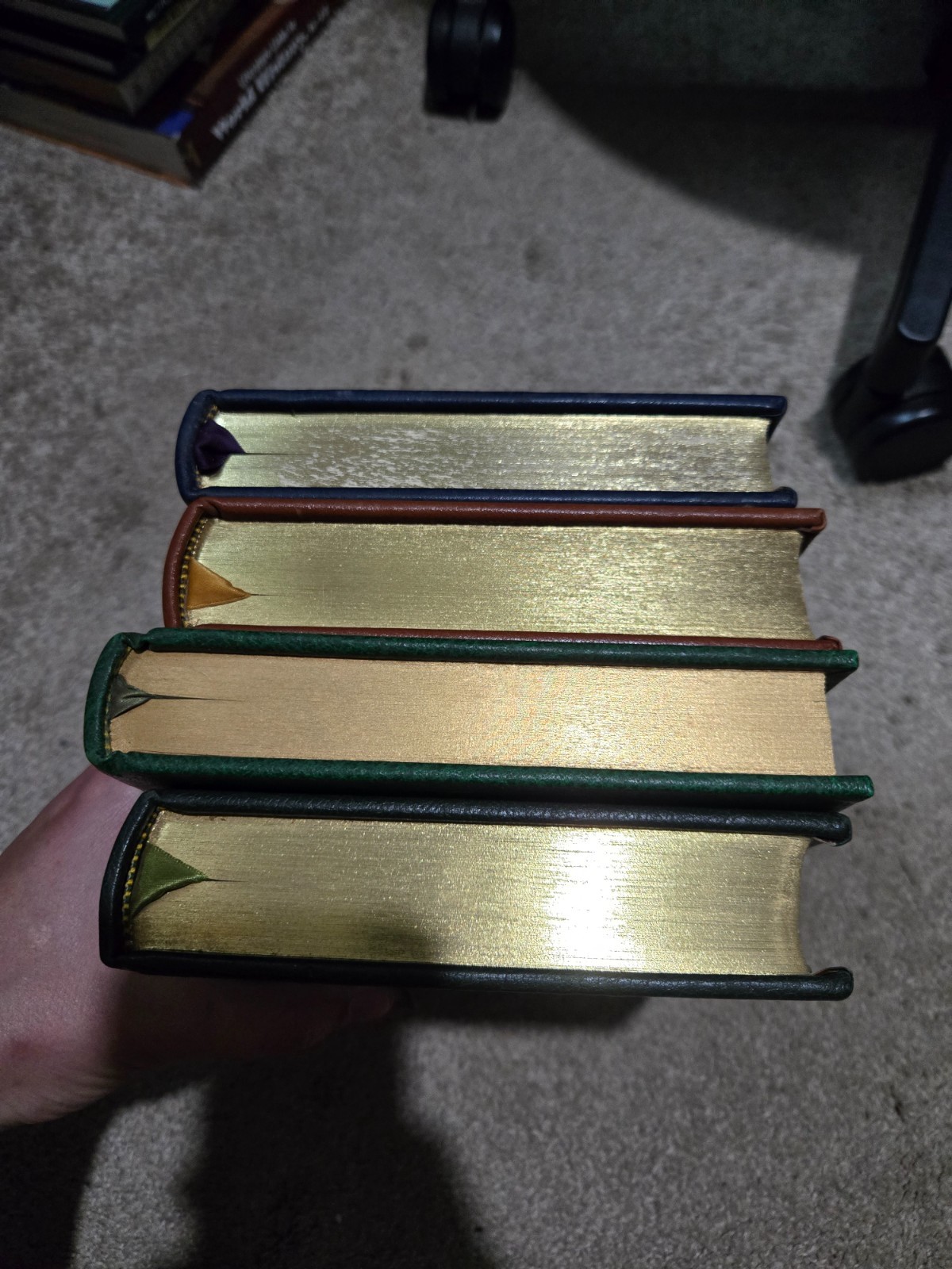 The Easton Press Lot of 4 Books – Gulliver’s Travels Leaves of Grass Portrait of