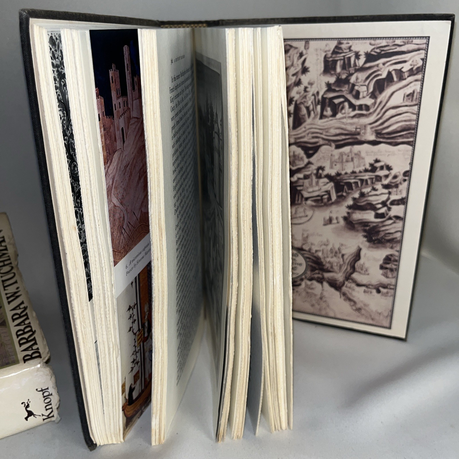 A Distant Mirror by Barbara W. Tuchman Illustrated Hardcover Vtg Book 1978
