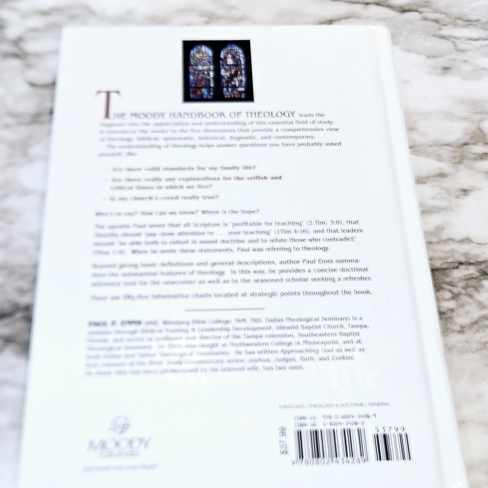 The Moody Handbook of Theology Hardcover Paul P. Enns 1989 Moody Press 688 pages