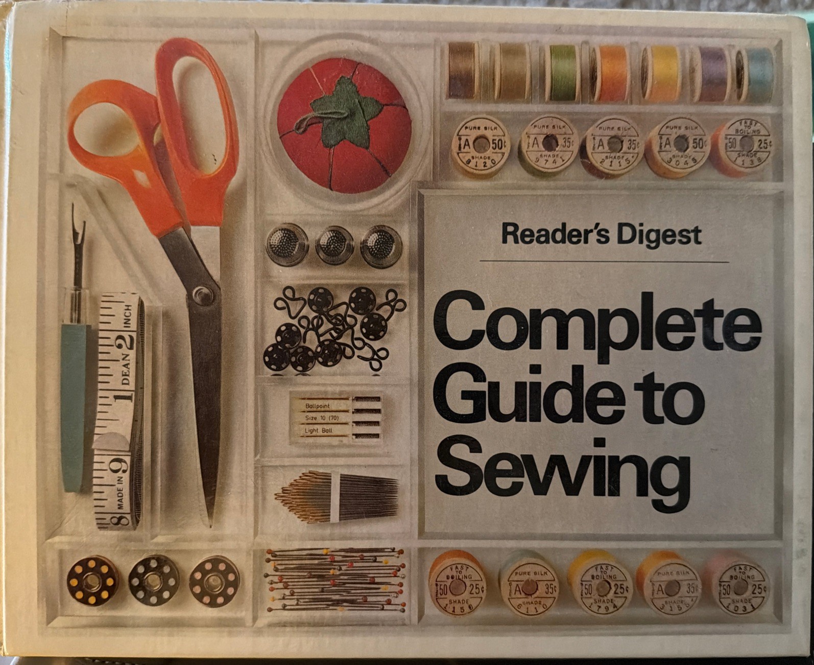 Vintage 1976 Reader’s Digest Complete Guide To Sewing – Illustrated 528 Pages