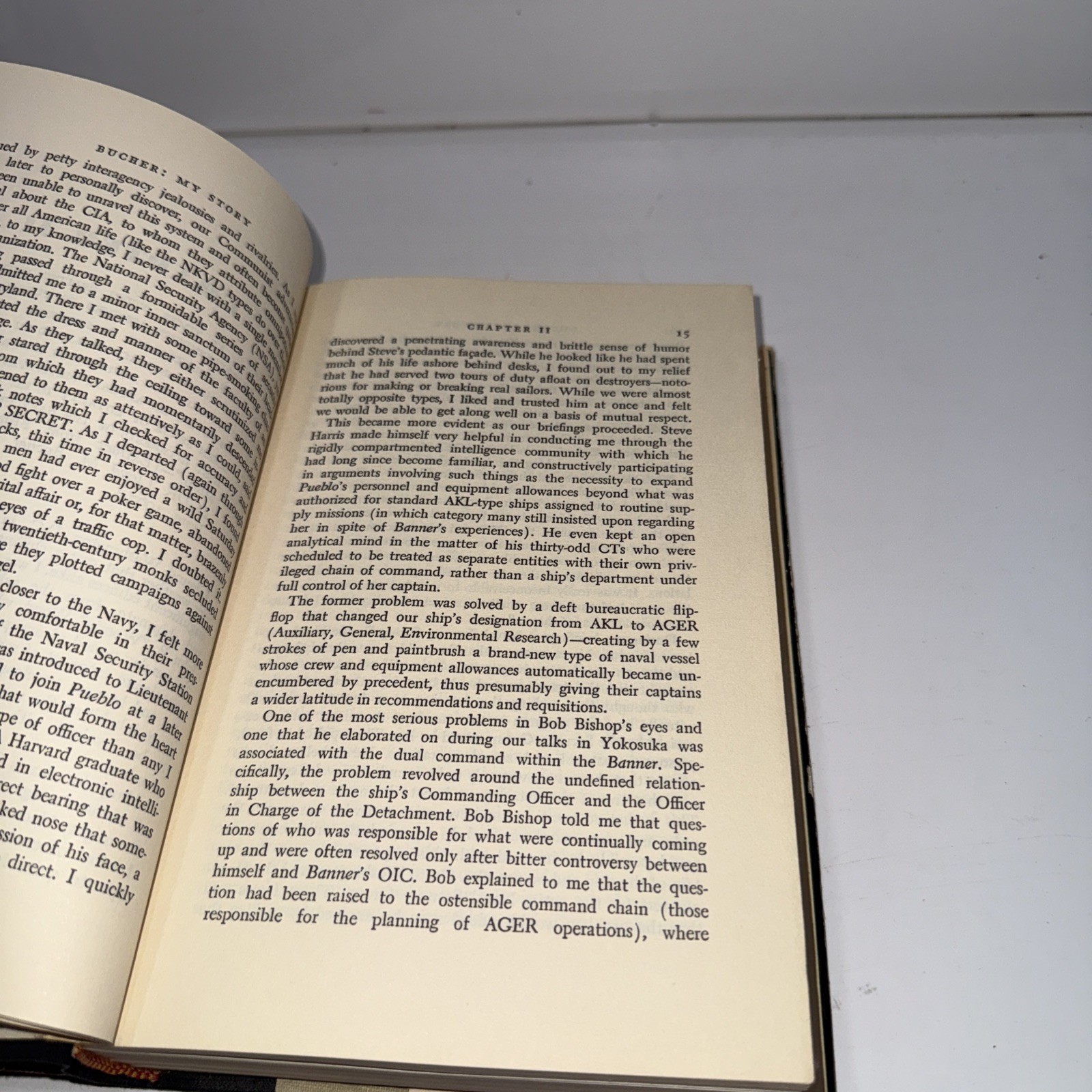 Bucher: My Story by Commander Lloyd M. Bucher, USN, Captain USS Pueblo