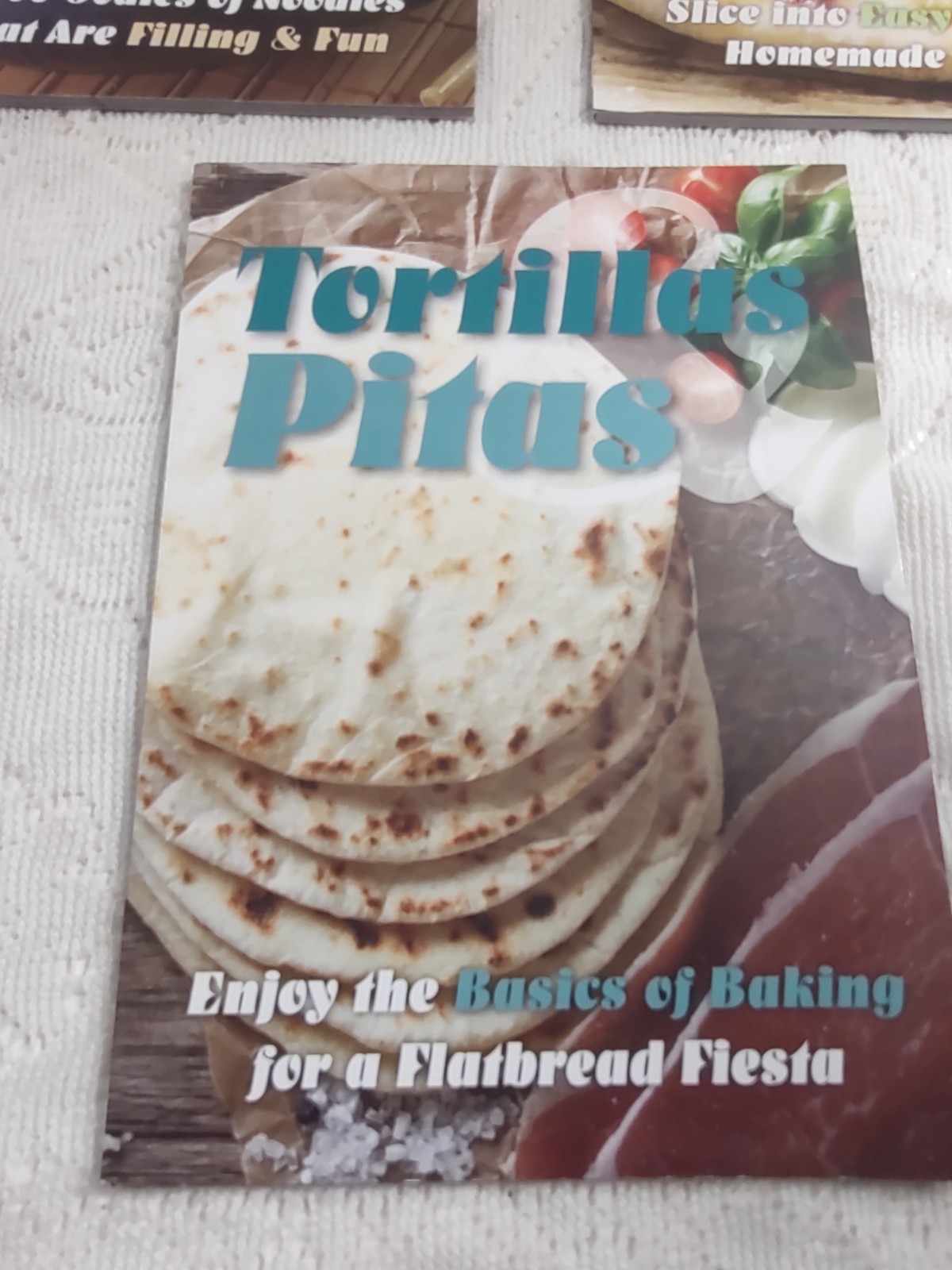 Set Of 3 Contemporary Cook Booklets Pasta, Tortillas,Etc. App. 47 Pages Ea