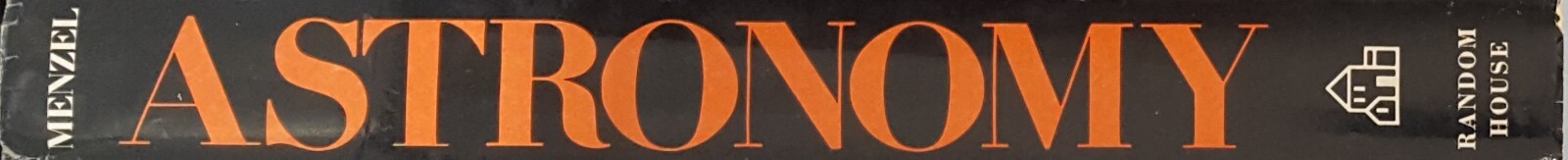“Astronomy” Donald H. Menzel 1970 1st Edition Hardcover w/DJ 320 Pages