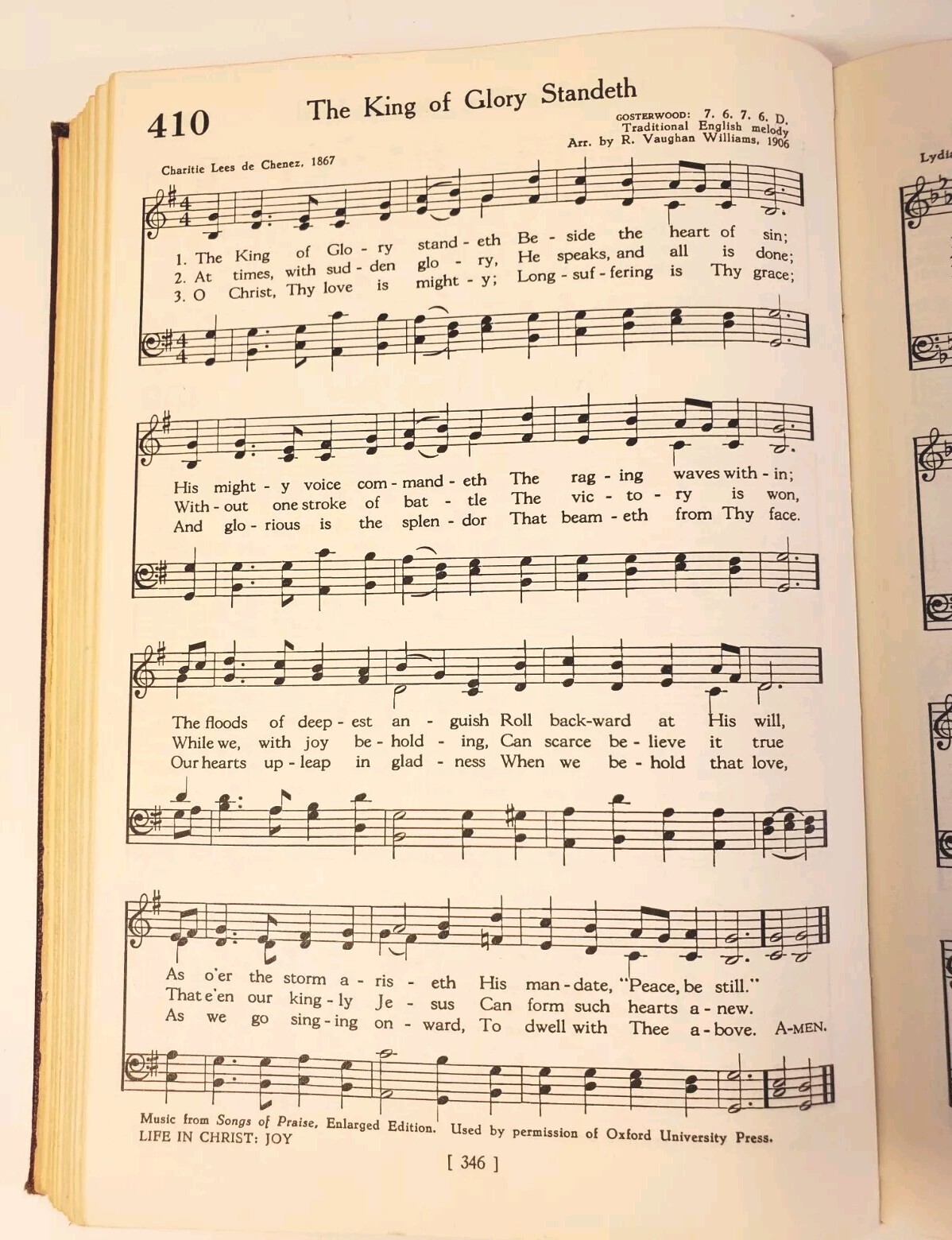 The Hymnbook Published By Presbyterian Church In The US 1952 Hardcover 576 Pages