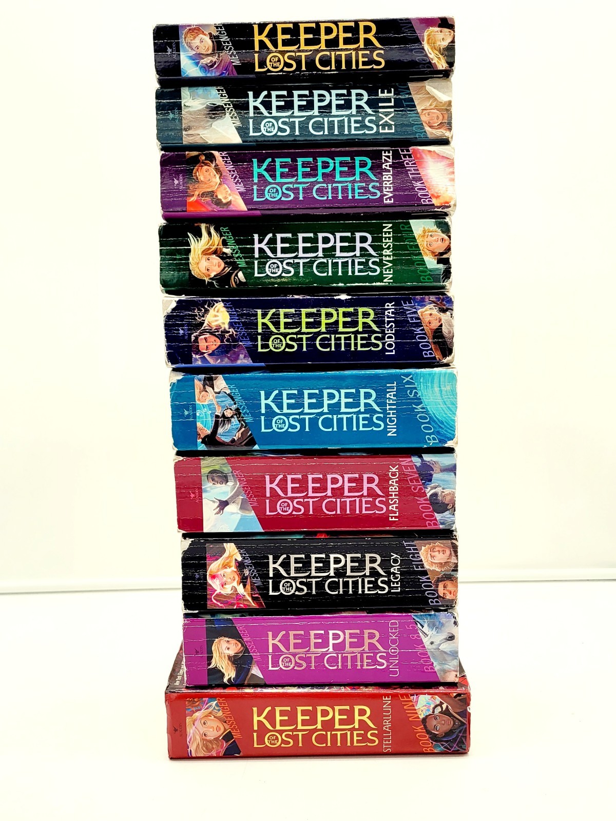Keeper of the Lost Cities Shannon Messenger Book Lot Books 1-9 + 8.5 Paperback