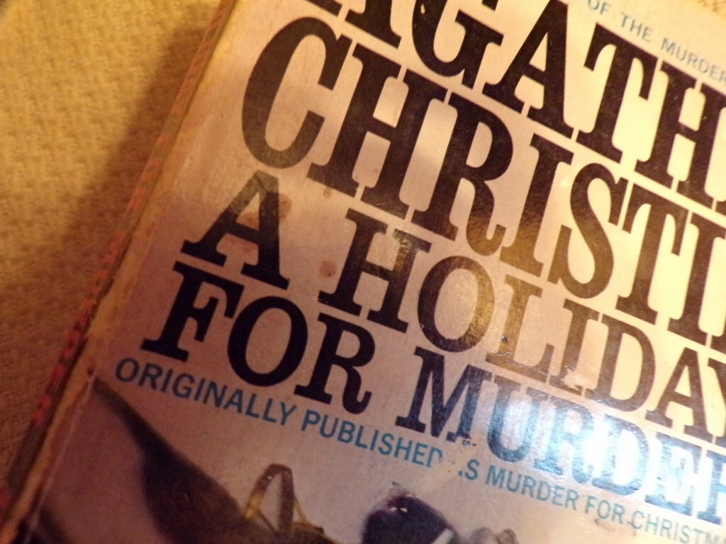 1962 A Holiday for Murder Agatha Christie Mystery Bantam Paperback