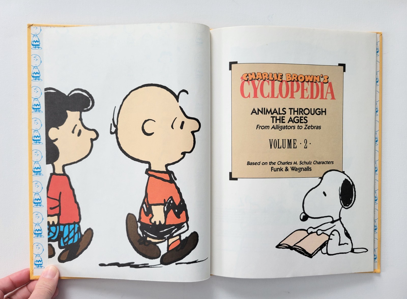 Vintage 1990 Charlie Brown’s ‘Cyclopedia HCs Lot of 5: Books 2 4 6 8 9