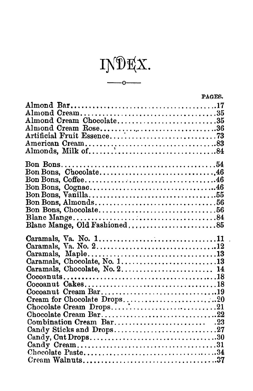 1876 The Little Confectioner Vintage Cook Book 96 Pages