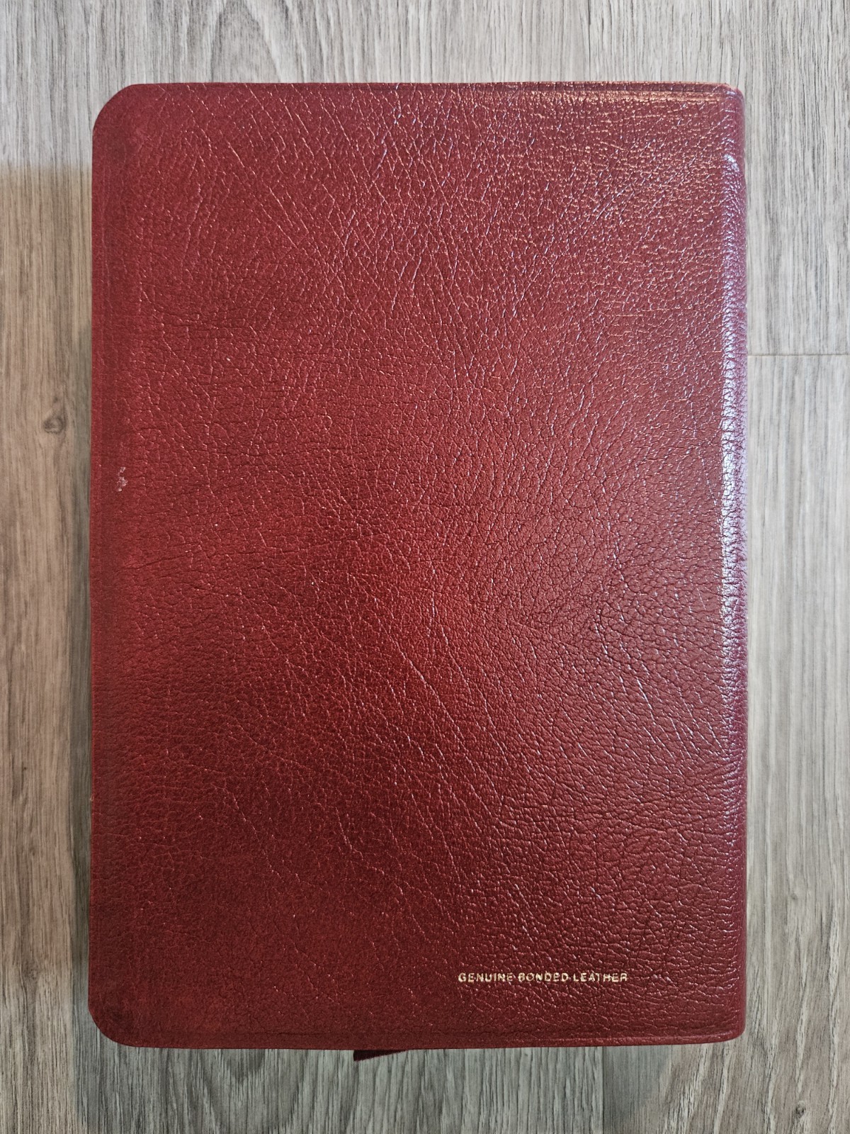 1983 Nelson NKJV Red Letter Bonded Leather Imperial Reference Bible Gilded 745BG