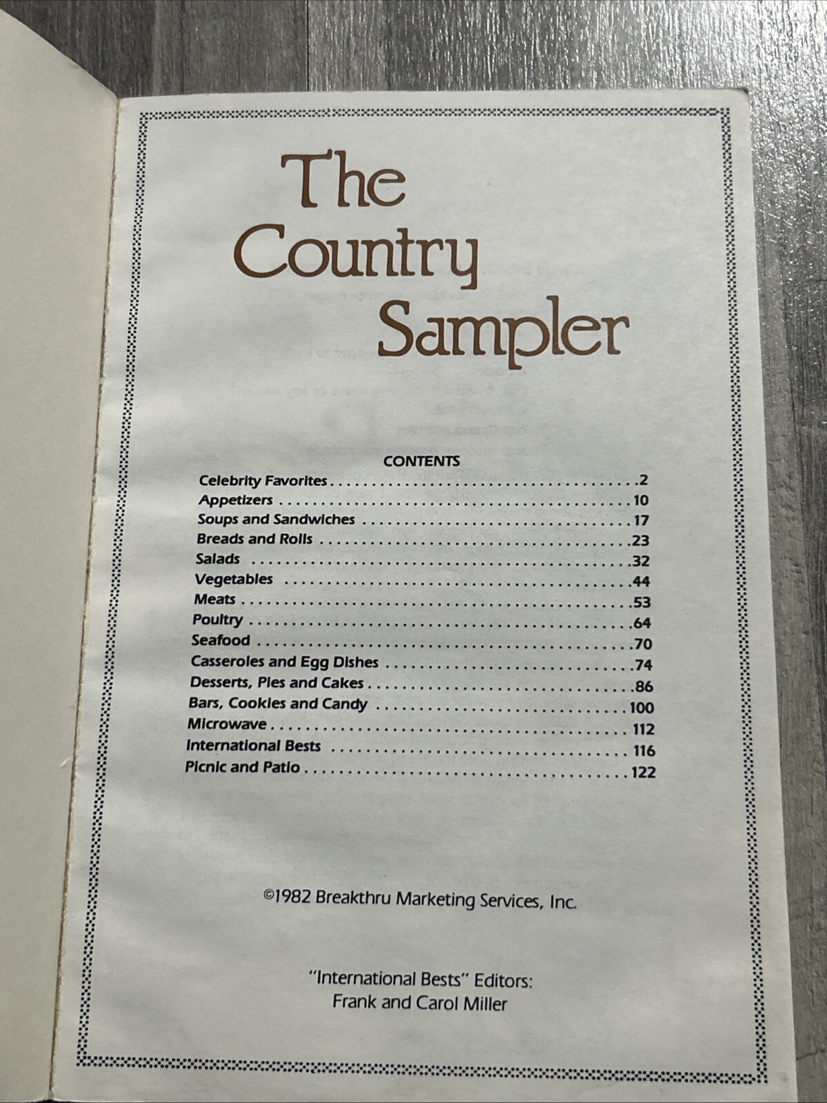 Century 21 Real Estate Cookbook 1982 The Country Sampler 128 Pages Vintage