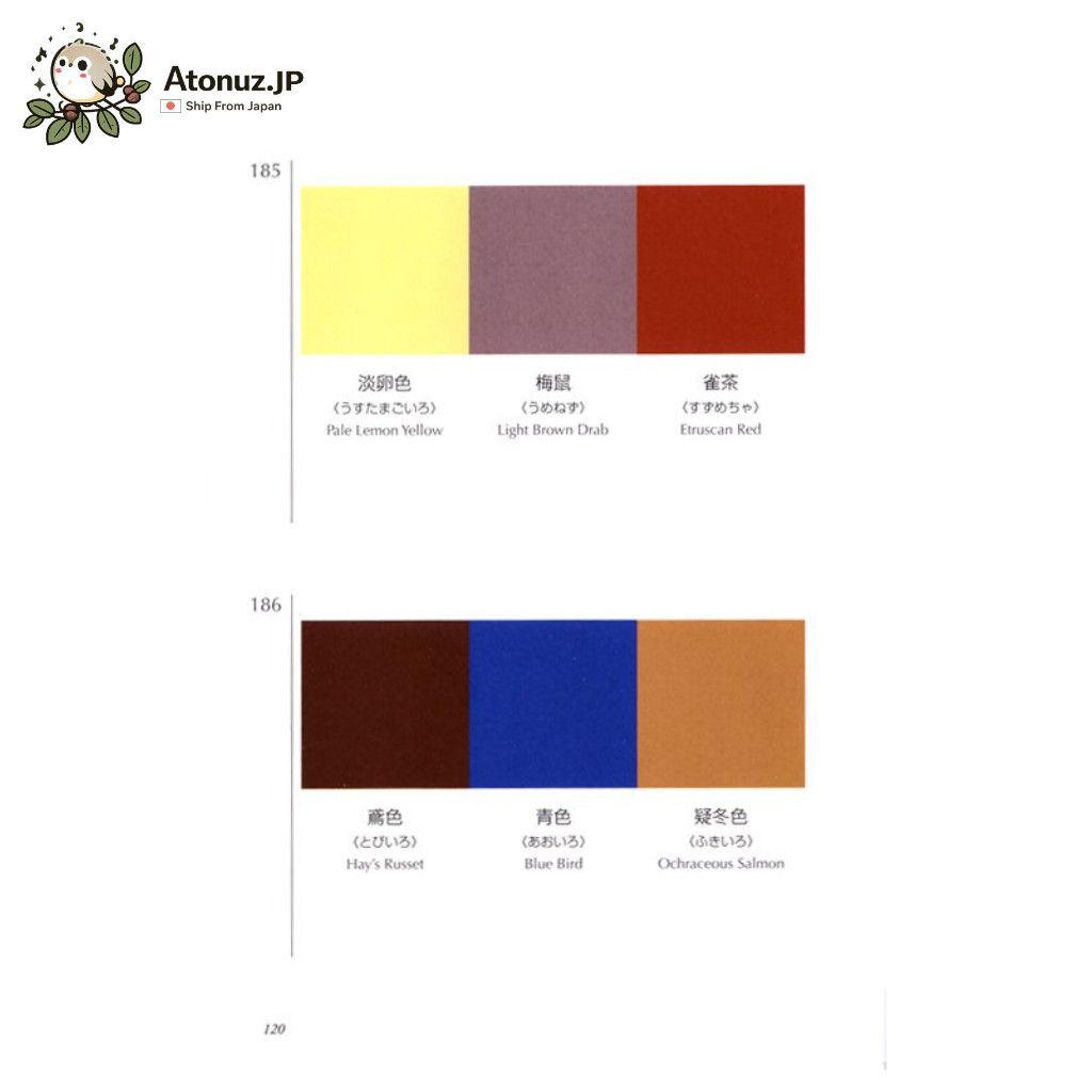A Dictionary of Color Combinations Japanese Vintage Design Book Haishoku Jiten