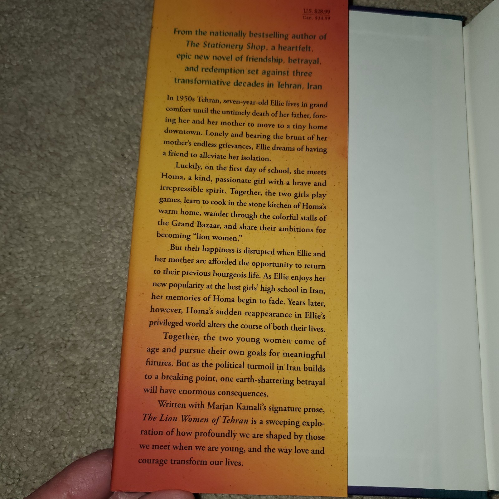 The Lion Women of Tehran HARDCOVER PLUS Under A Sunburnt Sky PAPERBACK