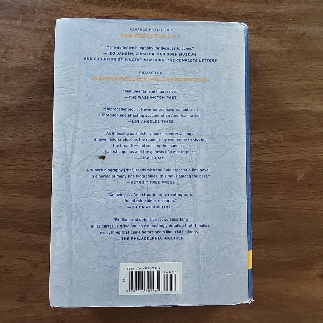 Van Gogh : The Life Hardcover Steven, Smith, Gregory White Naifeh