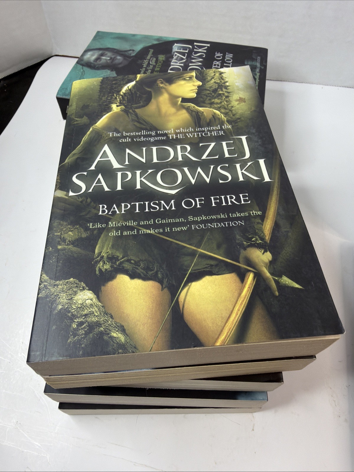 Lot of 7 The Witcher Saga Books 1-7 by Andrzej Sapkowski Paperback Gollancz