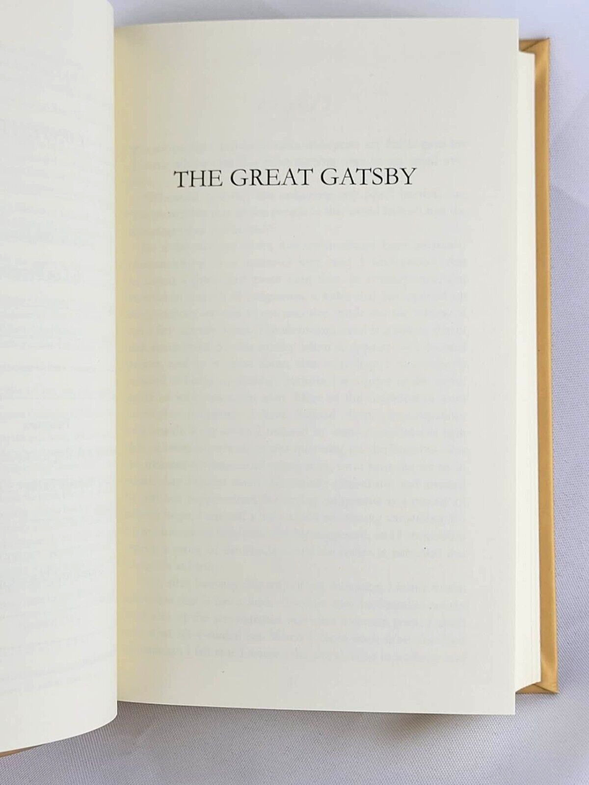 THE GREAT GATSBY & Stories by F. Scott Fitzgerald Flexi Bound Faux Leather NEW