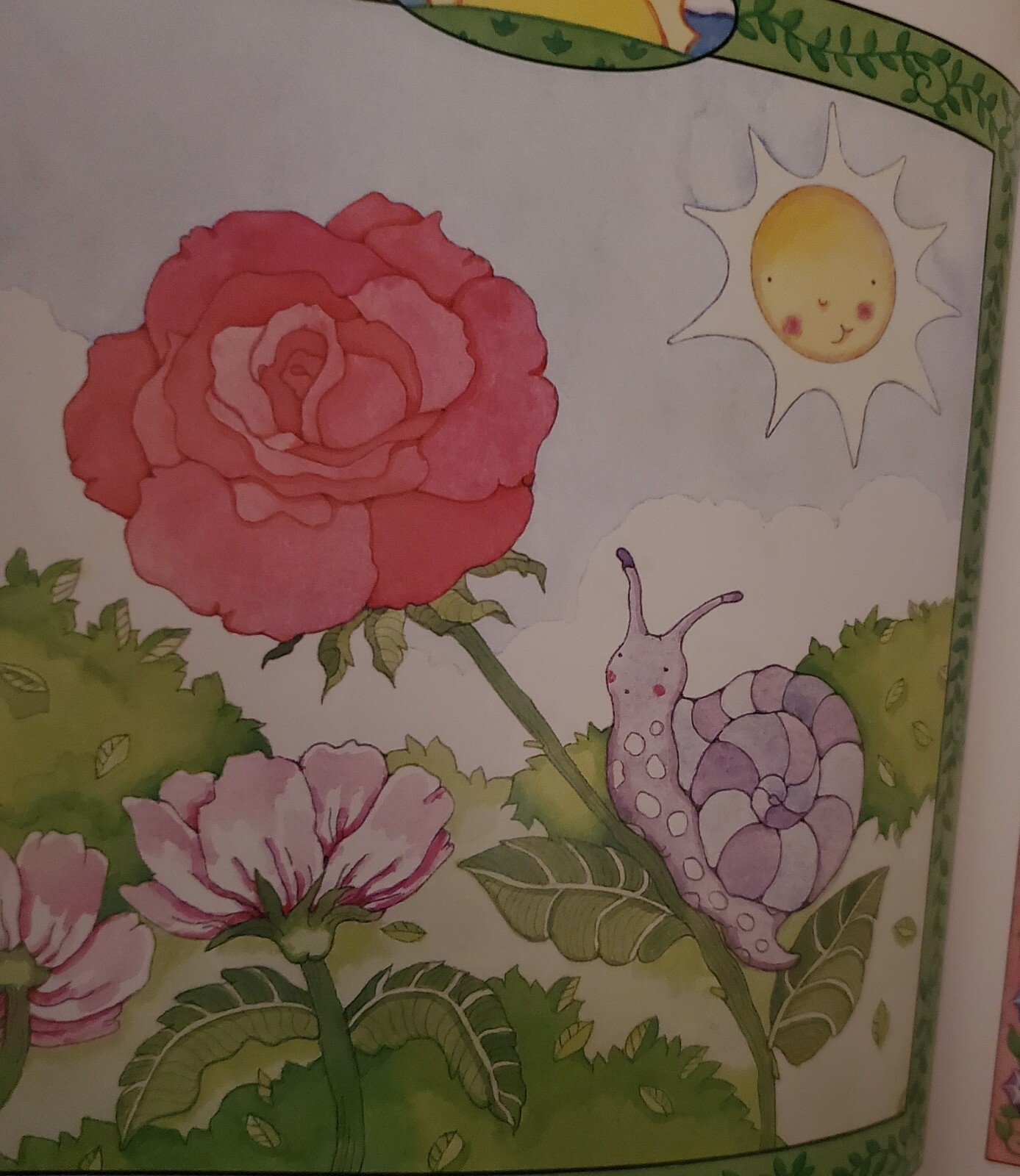 Poems and Prayers for Children by Lynne Suesse Illustrated Gold Edge Pages