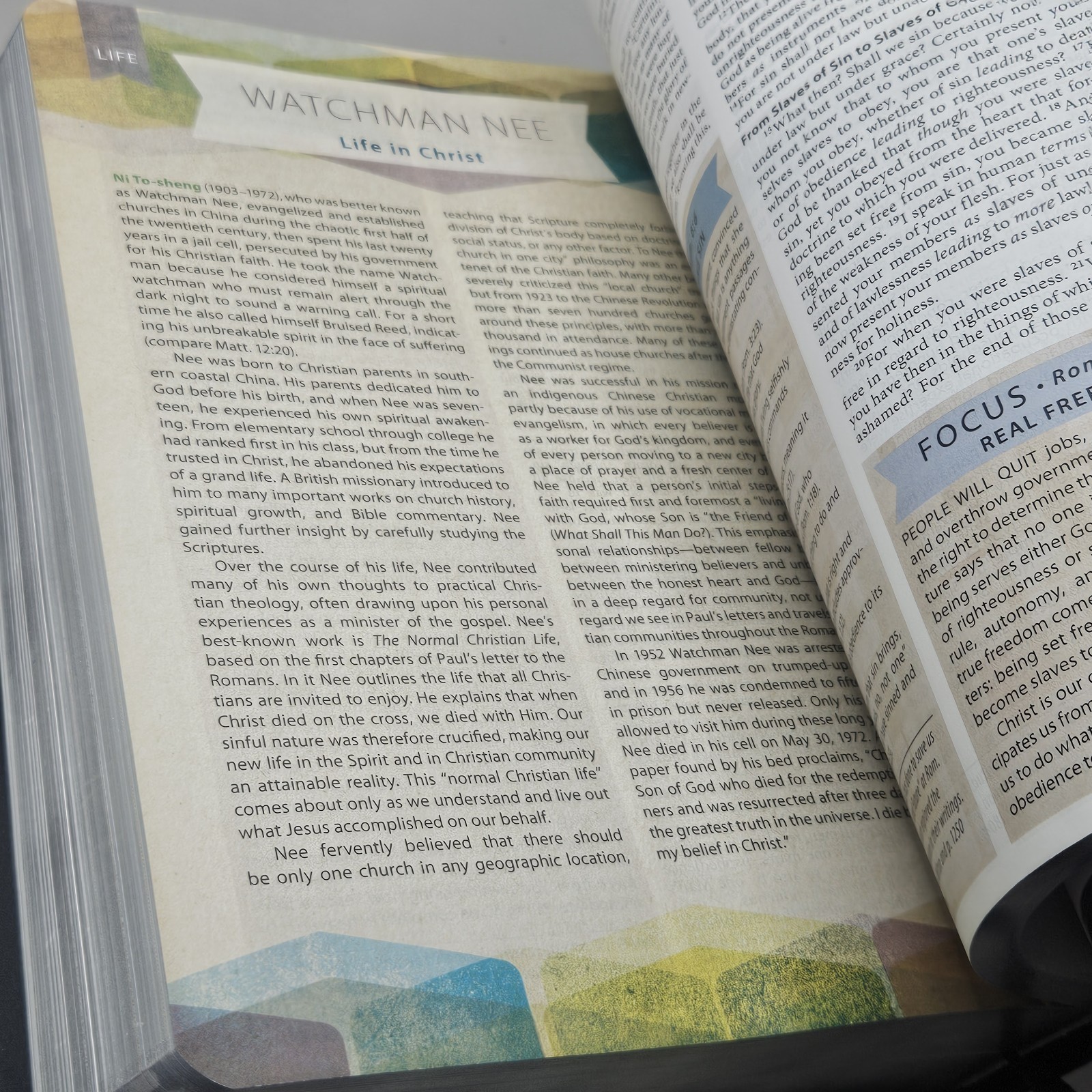 Modern Life Study Bible NKJV 2014 Thomas Nelson Black Leatherflex