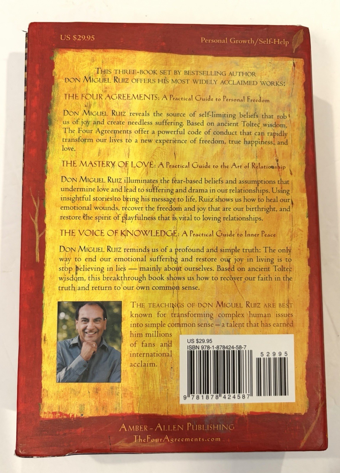 The Four Agreements Toltec Wisdom Collection : 3 PB Boxed Set by Don Miguel Ruiz
