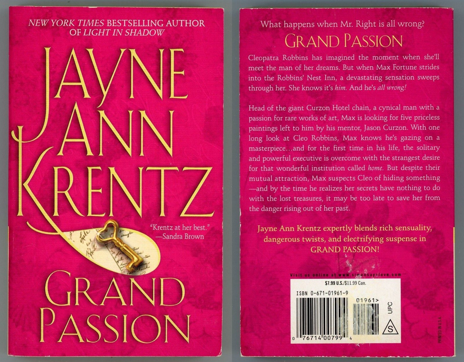 Family Romance Mystery Lot of 8 Paperback by Jayne Krentz