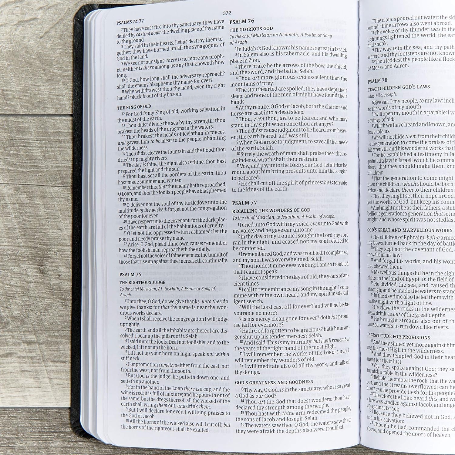 KJV Bible Black Imitation Leather, KJV Holy Bible, Red Letter Easy-To-Read Bible