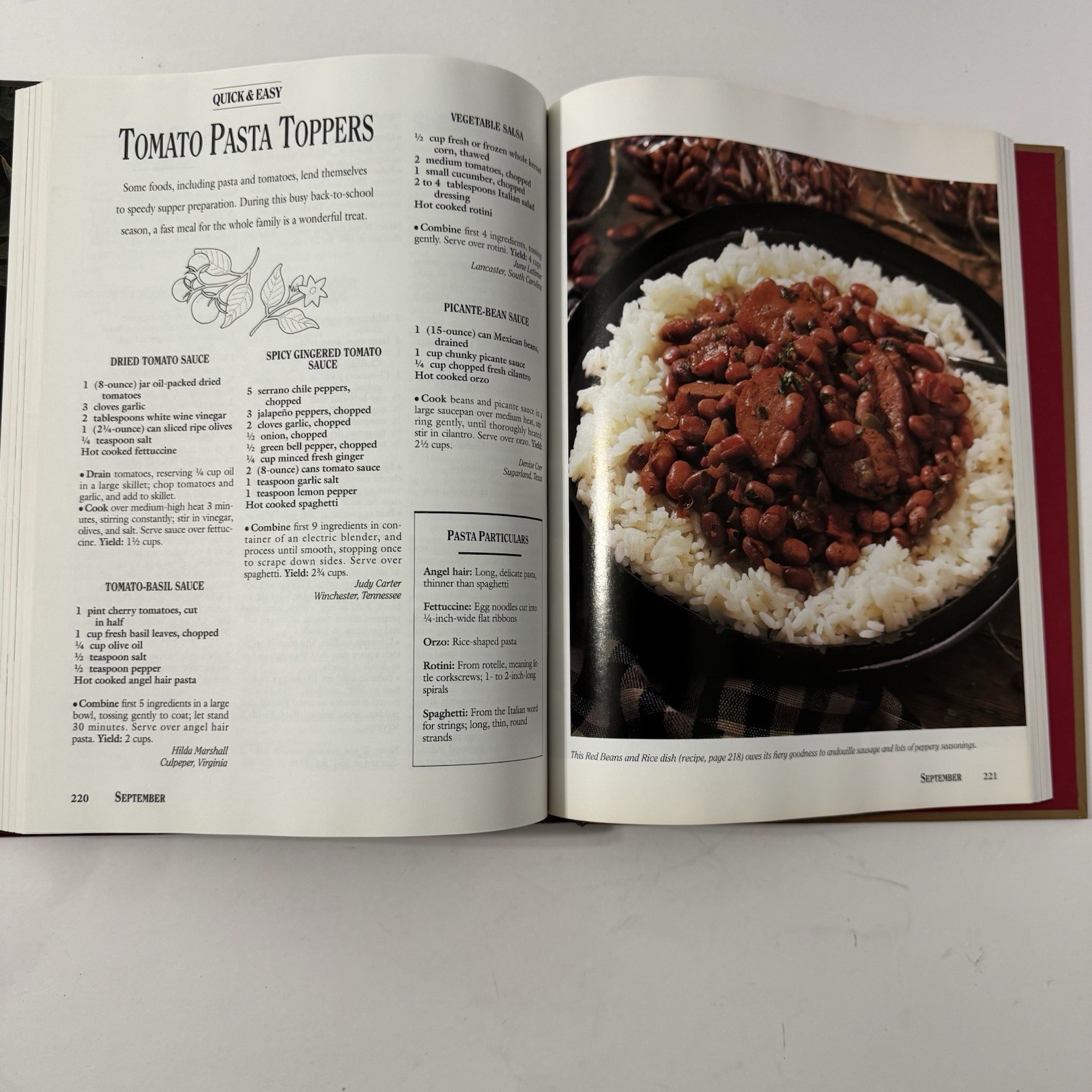 Southern Living 1996 Annual Recipes Cookbook -Every Recipe from 1996, 368 Pages
